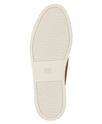 Women's Ivy Crochet Low Lace Up Leather Sneakers