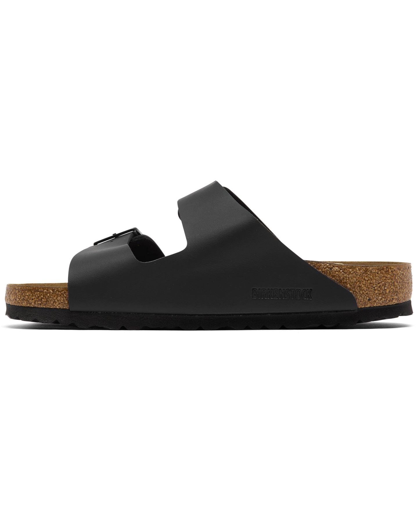 Мужские сандалии Birkenstock Arizona Birko-Flor Two-Strap, цвет: Чёрный — фото 6