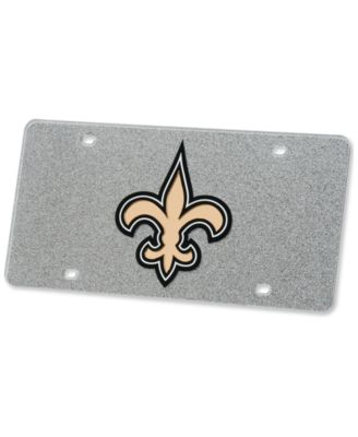Stockdale - New Orleans Saints Glitter License Plate