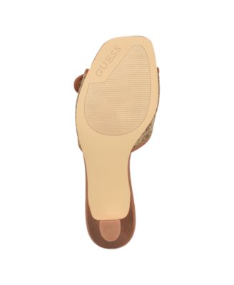 Women's Dista Buckle Kitten Heel Sandals