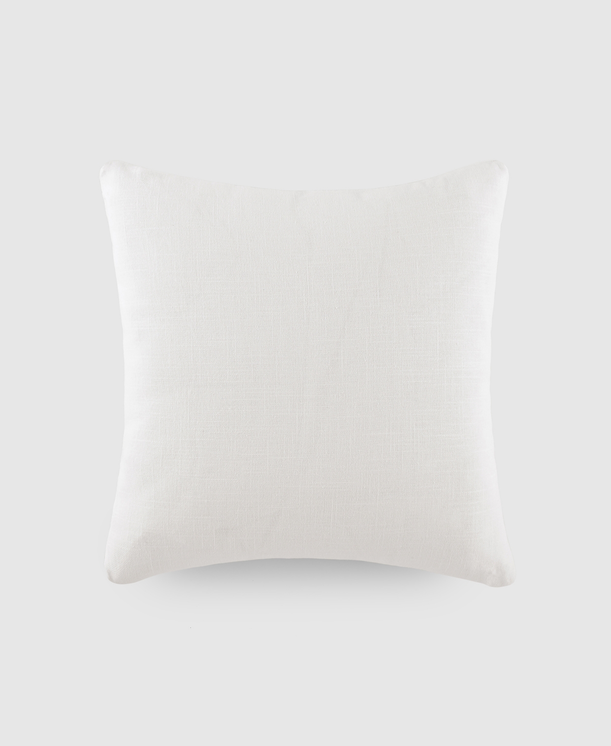 Ienjoy Home Washed And Distressed Decorative Pillow, 20" X 20" In White