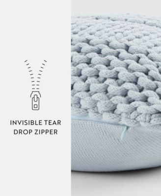 Cozy Chunky Knit Decorative Pillow, 20" x 20"