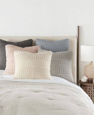 Cozy Chunky Knit Decorative Pillow, 20" x 20"