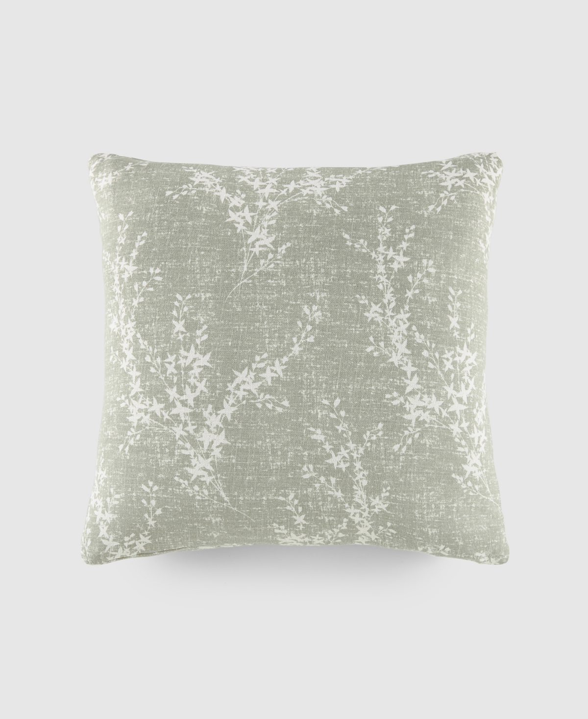 Ienjoy Home Branches Decorative Pillow, 20" X 20" In Green Mist Branches
