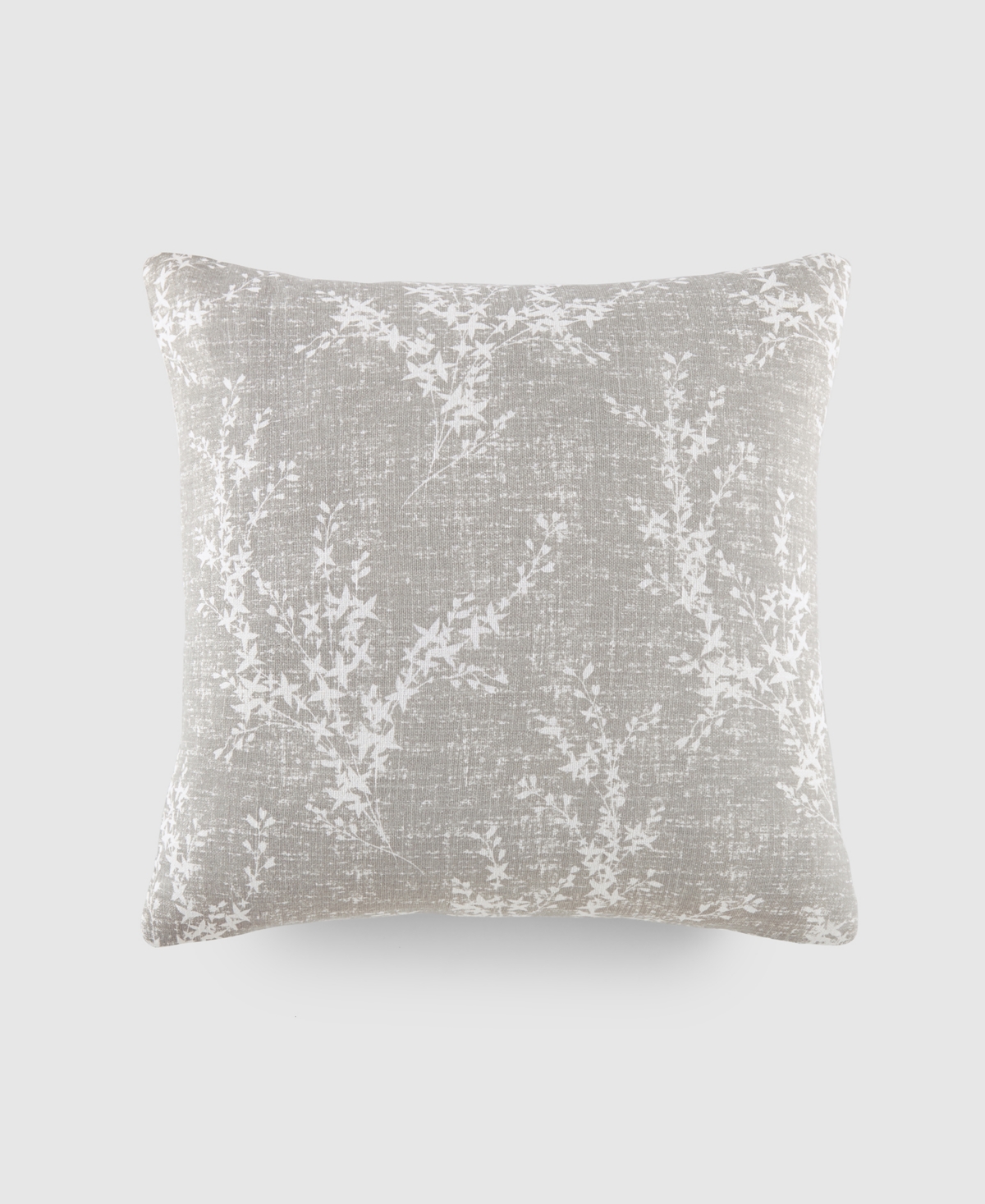 Ienjoy Home Branches Decorative Pillow, 20" X 20" In Light Gray Branches