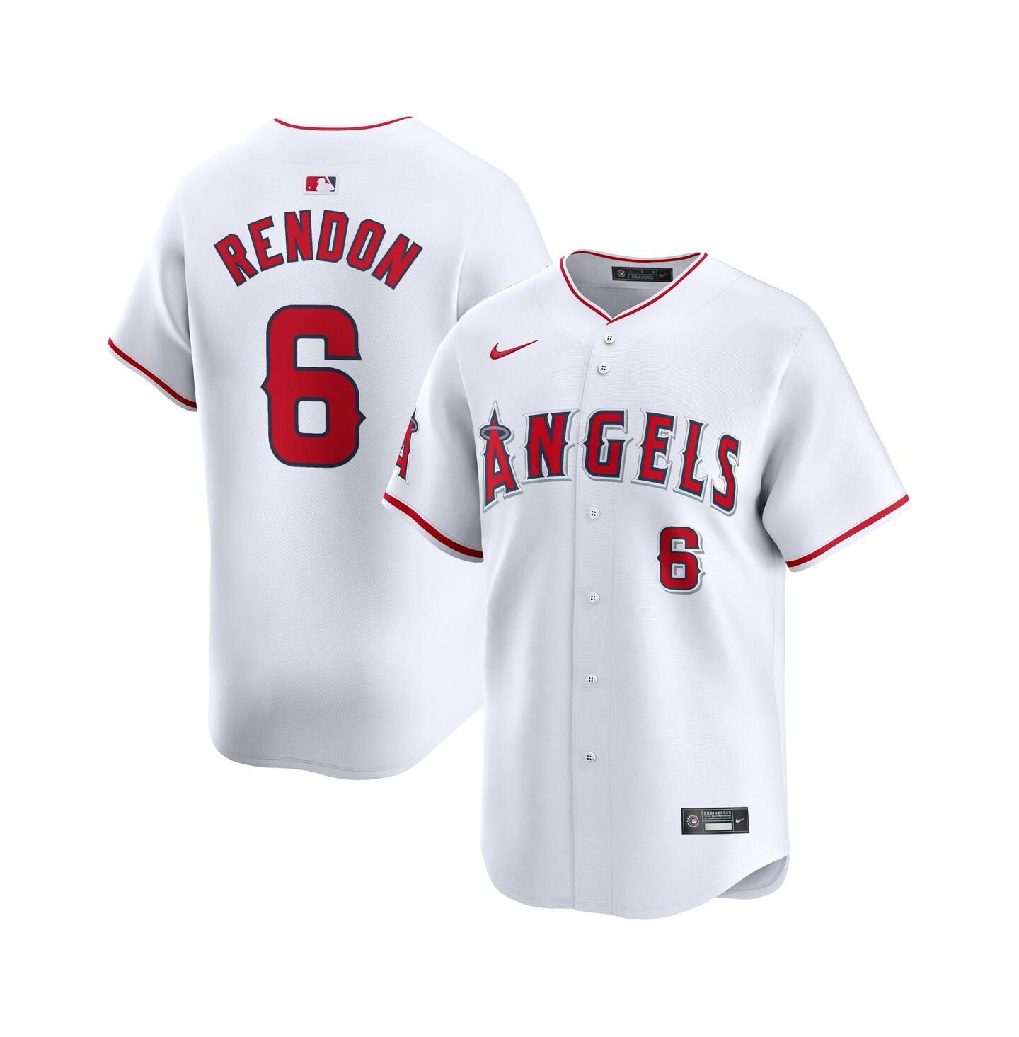 Мужской топ Nike Anthony Rendon White Los Angeles Angels Home Limited Player Jersey — фото 1