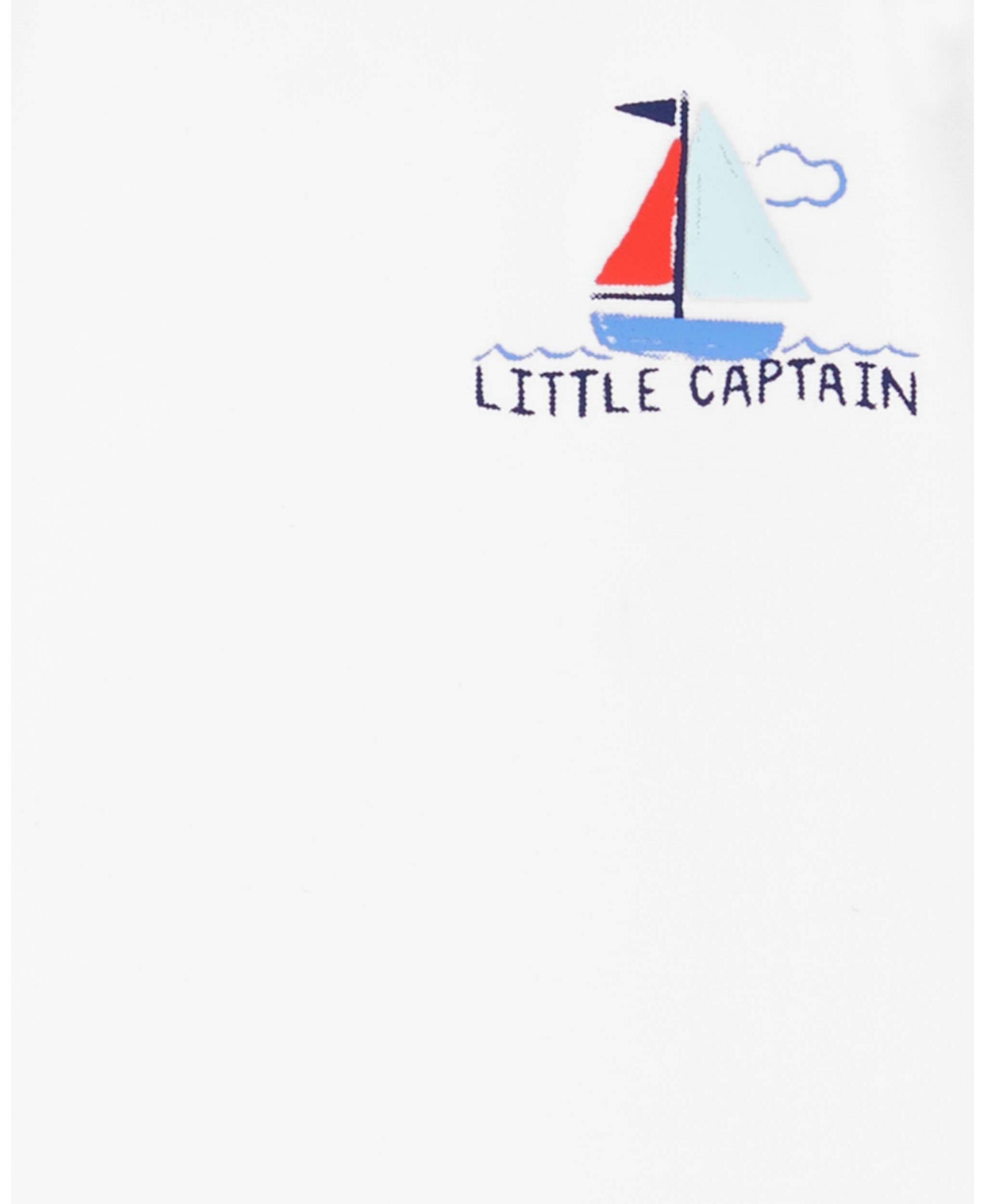 Shop Carter's Baby Boys Two-piece Sailboat Rashguard Swim Set In Blue