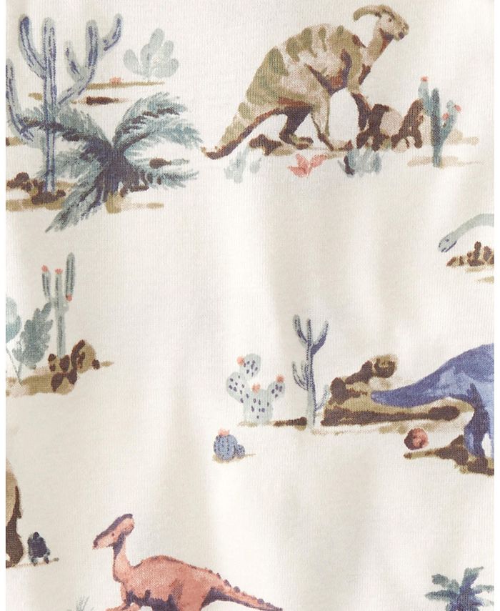 Zutano Screened Short Sleeve Wrap Body, Dino, 0-3 Months...
