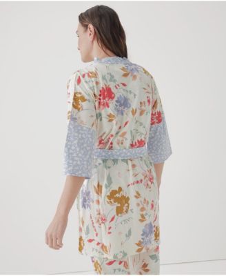 Women's Organic Cotton Staycation Short Robe