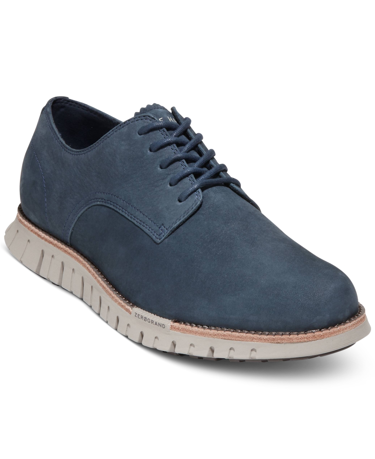 Shop Cole Haan Men's Zerøgrand Remastered Lace-up Oxford Dress Shoes In Navy Blazer Nbk,paloma