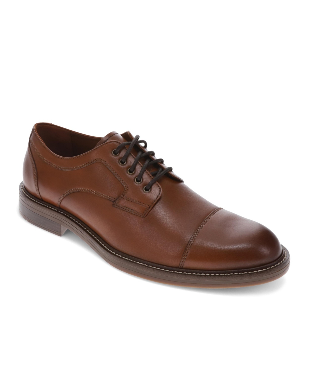 Shop Dockers Men's Longworth Oxford Shoes In Butterscotch