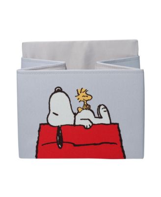 Snoopy Foldable/Collapsible Storage Bin/Basket Organizer w/ Handles