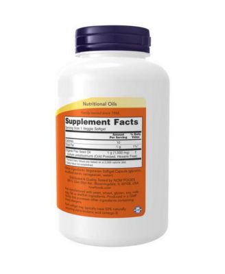Flax Oil, 1000 mg, 120 Veg Softgels