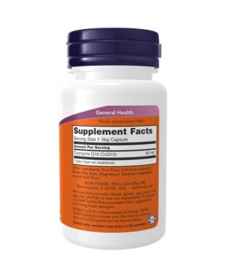 CoQ10, 60 mg, 60 Vcaps