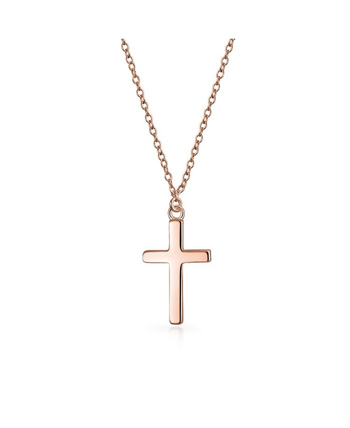 Steve madden mens cross sale necklace