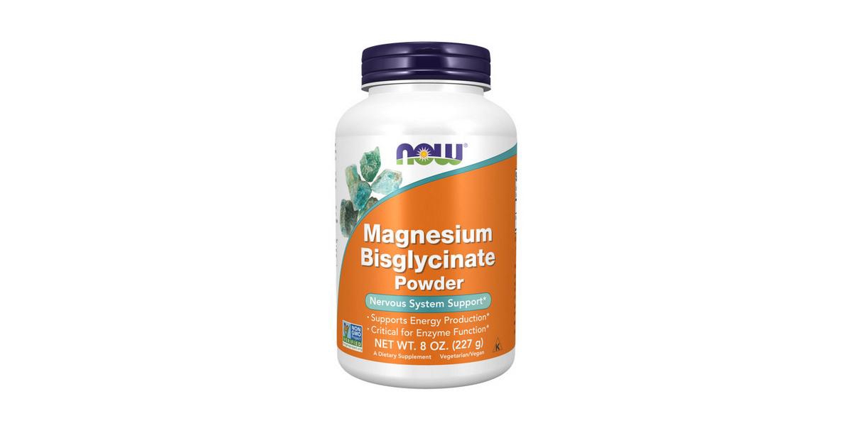 Magnesium Bisglycinate Powder, 8 Oz