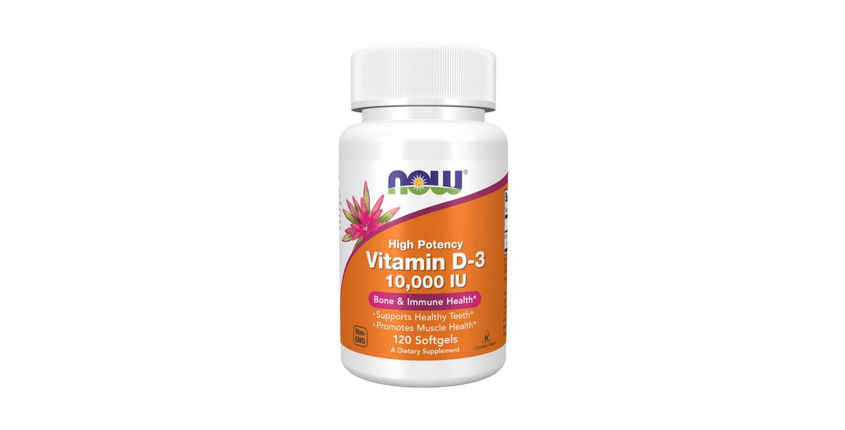 Vitamin D3, 10,000 Iu, 120 Softgels