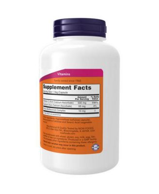 VitaminC-500, ASCORBATE, 250 Caps