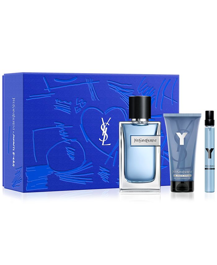 Yves Saint Laurent Men's 3Pc. Y Eau de Toilette Gift Set Macy's