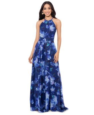 Betsy and adam halter gown best sale