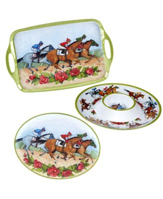 Shop Certified International Derby Day Melamine Collection In Miscellaneous