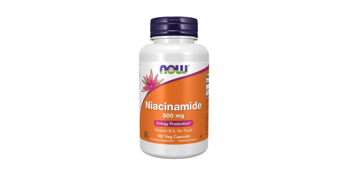 Niacinamide, 500 mg, 100 Caps