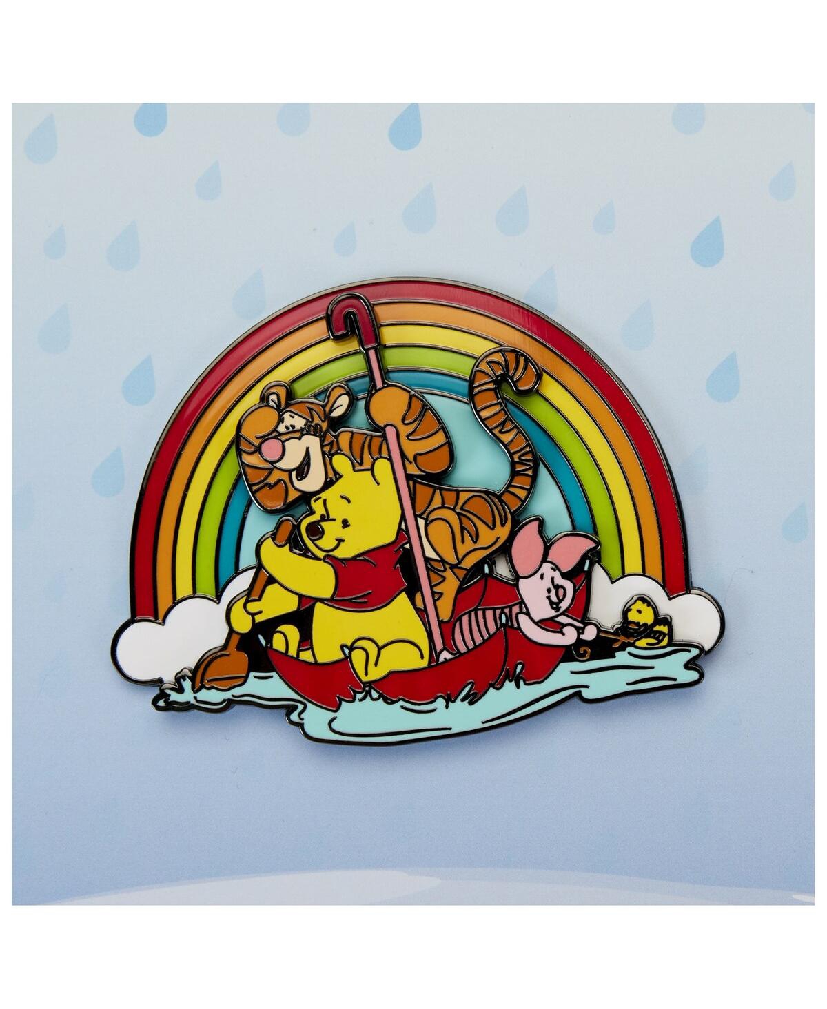 Shop Loungefly Winnie The Pooh Rainy Day Sliding Pin In Multi