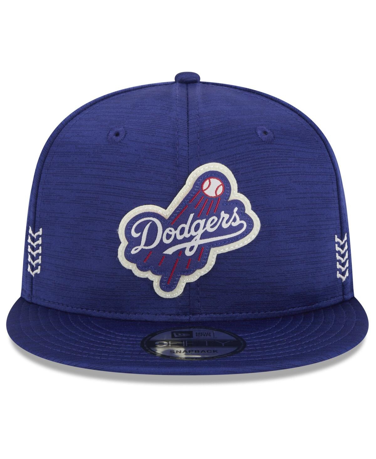 Shop New Era Men's  Royal Los Angeles Dodgers 2024 Clubhouse 9fifty Snapback Hat