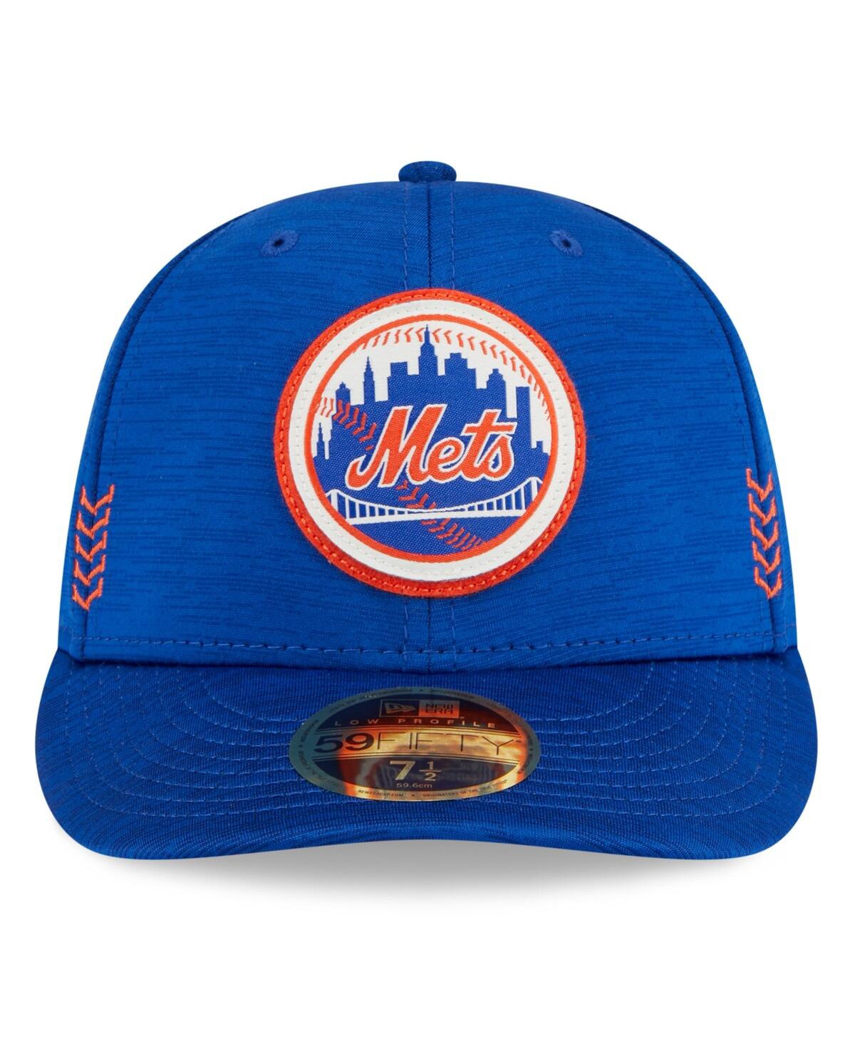 Men's New EraNew York Mets 2024 Clubhouse Low Profile 59FIFTY Fitted Hat - Royal