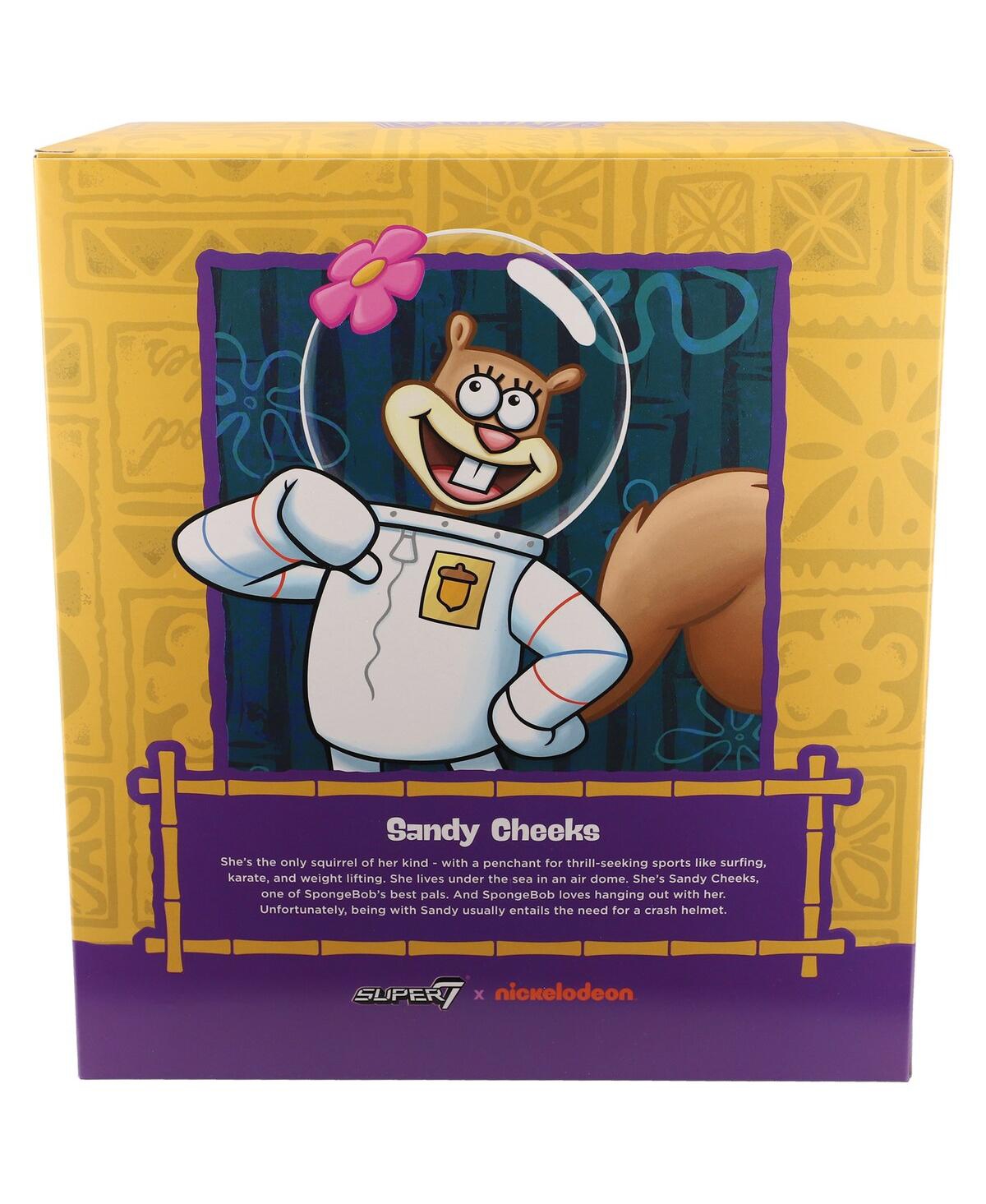 Super 7 Spongebob Squarepants Sandy Cheeks Ultimates Figure In Multi