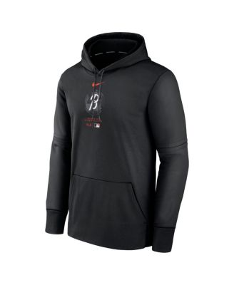Men's Black Baltimore Orioles City Connect Practice Performance Pullover Hoodie