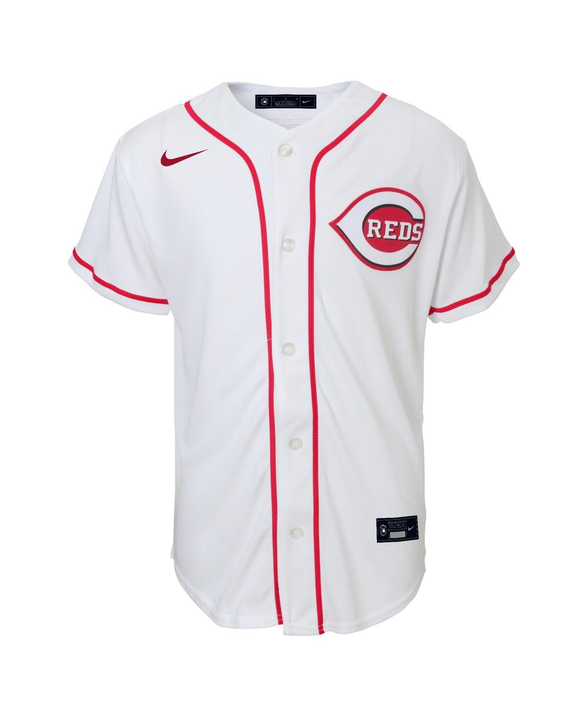 Toddler Boys Nike Elly De La CruzCincinnati Reds Home Replica Jersey - White