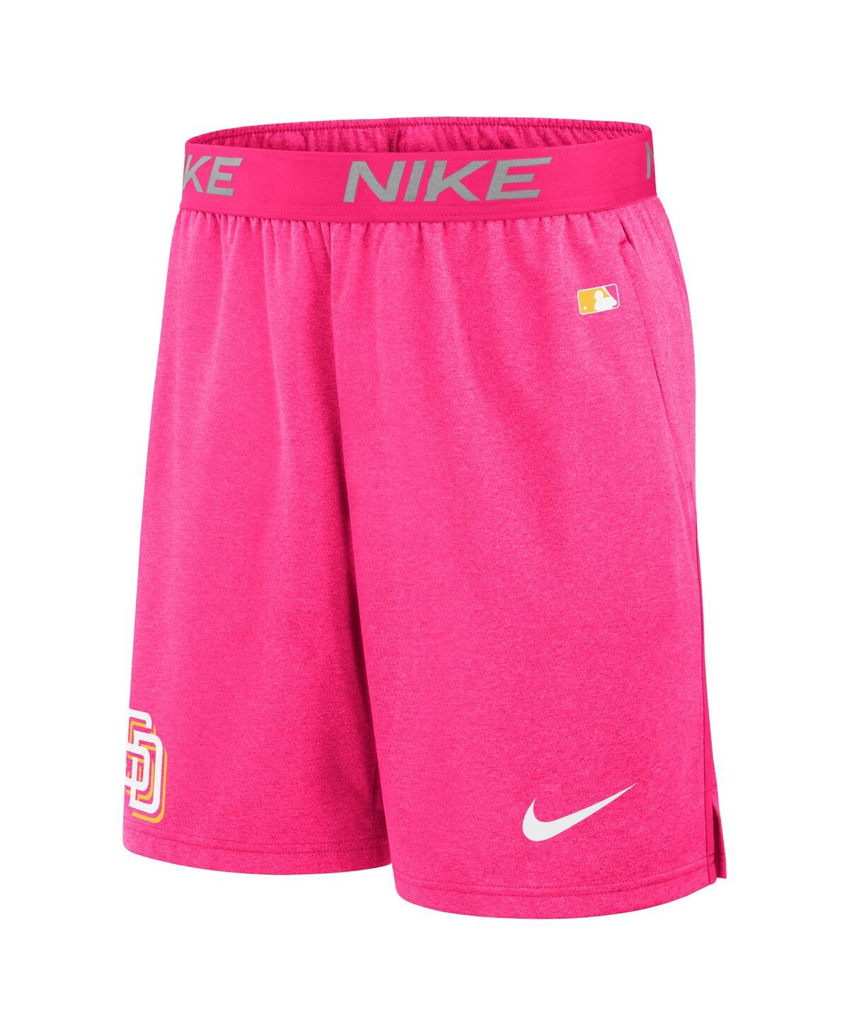 Shop Nike Men's  Pink San Diego Padres City Connect Performance Practice Shorts