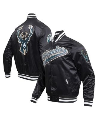 Milwakee store Bucks Satin Jacket