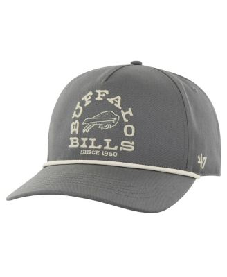 Men's '47 Brand Gray Buffalo Bills Canyon Ranchero Hitch Adjustable Hat ...