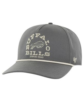Men's '47 Brand Gray Buffalo Bills Canyon Ranchero Hitch Adjustable Hat ...