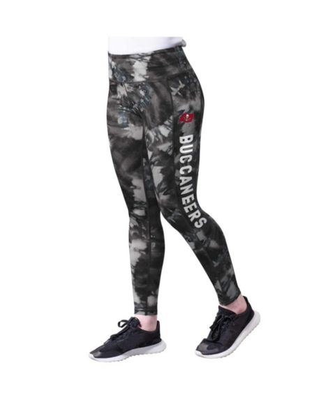 Женские леггинсы MSX by Michael Strahan Black Tampa Bay Buccaneers Aubrey Tie-Dye