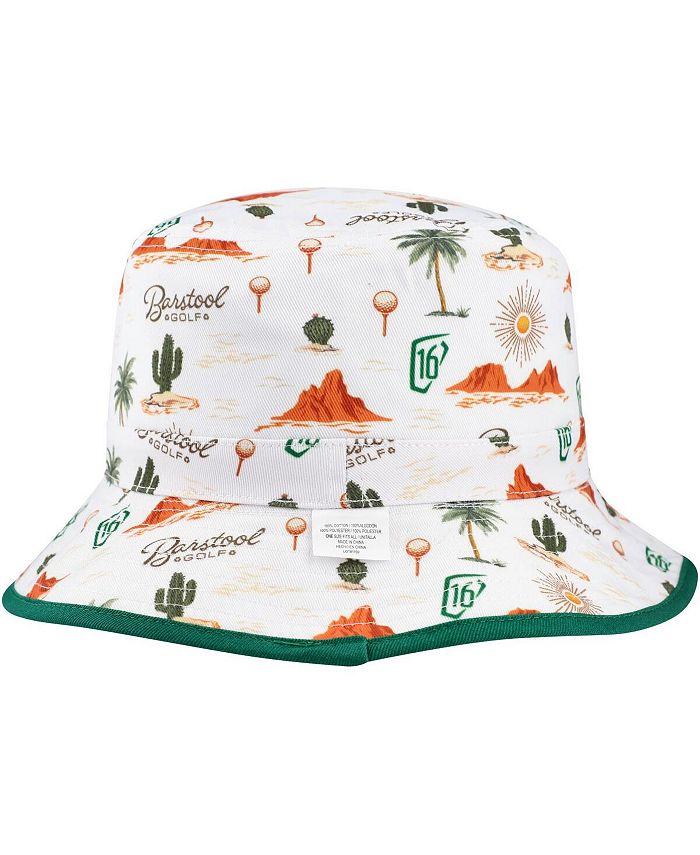 Barstool Golf Men's White WM Phoenix Open Reversible Bucket Hat Macy's