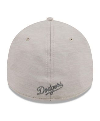 Men's Cream Los Angeles Dodgers 2024 Clubhouse 39THIRTY Flex Fit Hat