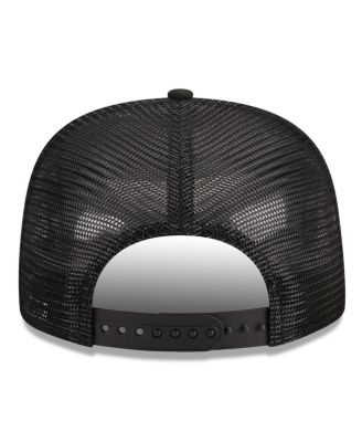 Men's Black New York Yankees Street Team A-Frame Trucker 9FIFTY Snapback Hat