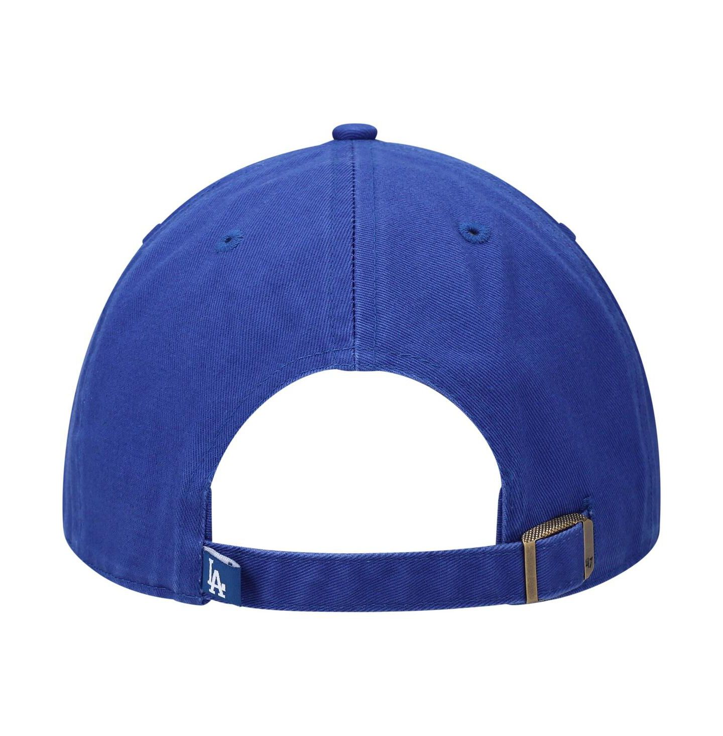 Мужская кепка '47 Brand Royal Los Angeles Dodgers Clean Up Adjustable Hat — фото 3