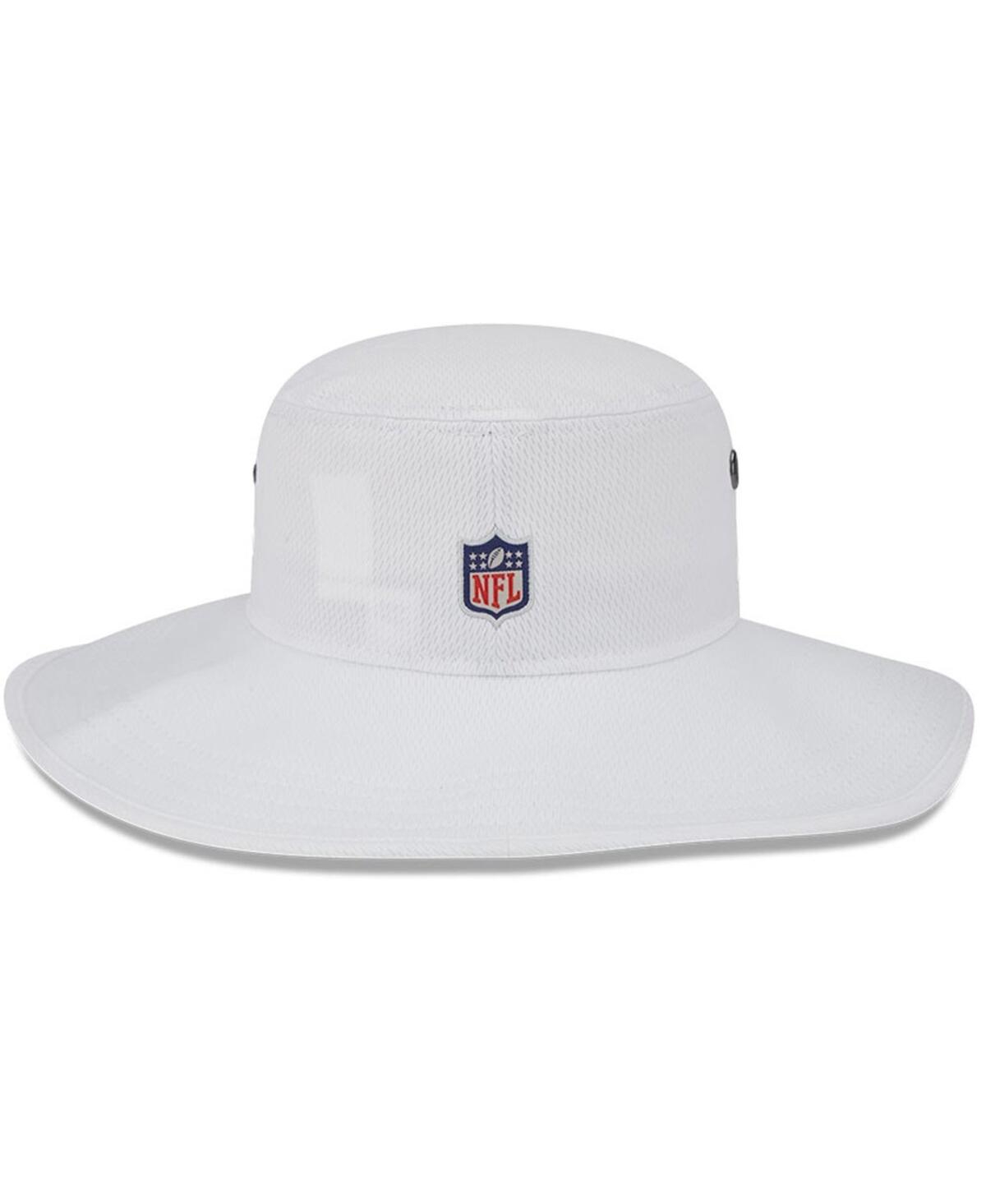 Shop New Era Men's  White Kansas City Chiefs 2023 Nfl Training Camp Panama Bucket Hat