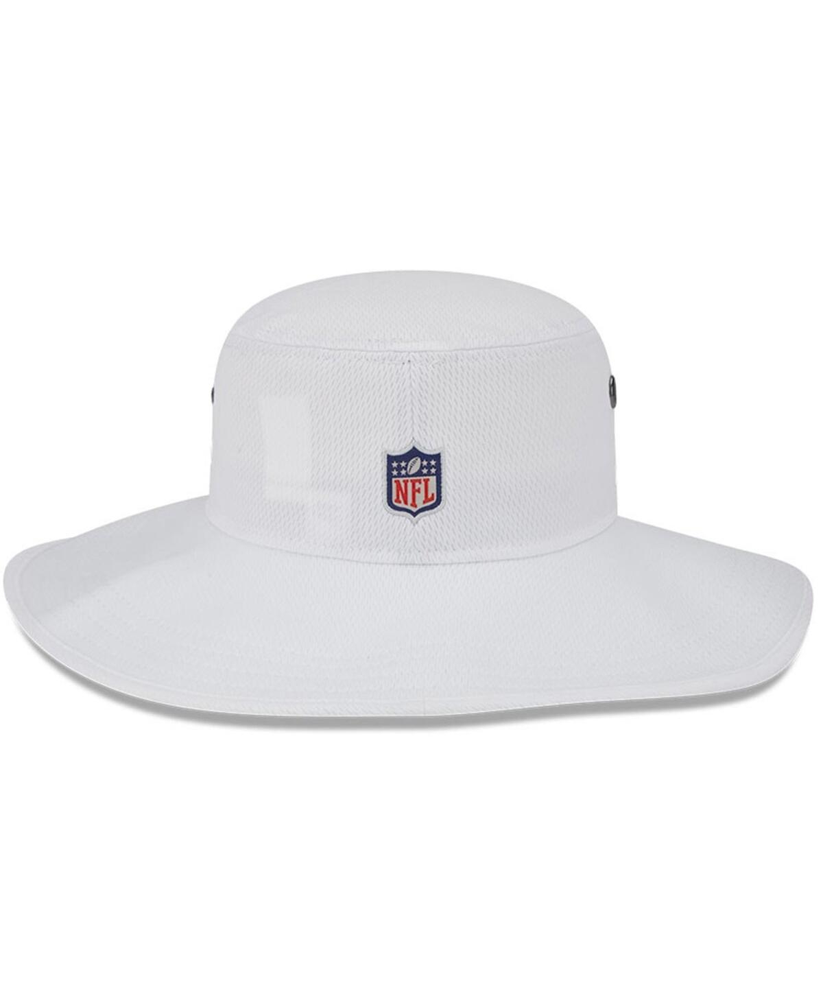 New Era White Kansas City Chiefs 2023 Nfl Training Camp Panama Bucket Hat In White