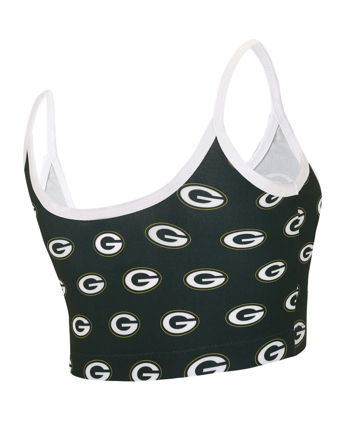 Shop Concepts Sport Women's  Green Green Bay Packers Gauge Lounge Bralette