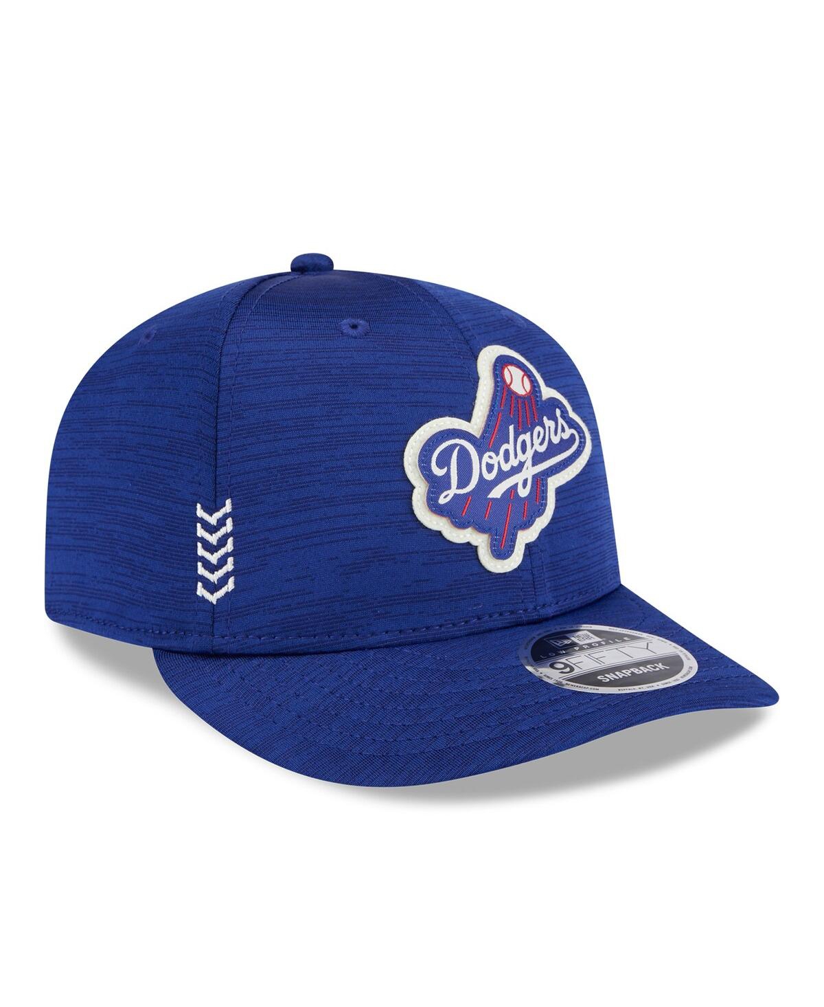 Shop New Era Men's  Royal Los Angeles Dodgers 2024 Clubhouse Low Profile 59fifty Fitted Hat