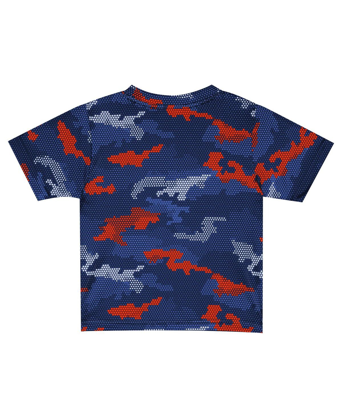 Toddler Boys and Girls FanaticsHouston Astros Field Ball T-shirt and Shorts Set - Navy