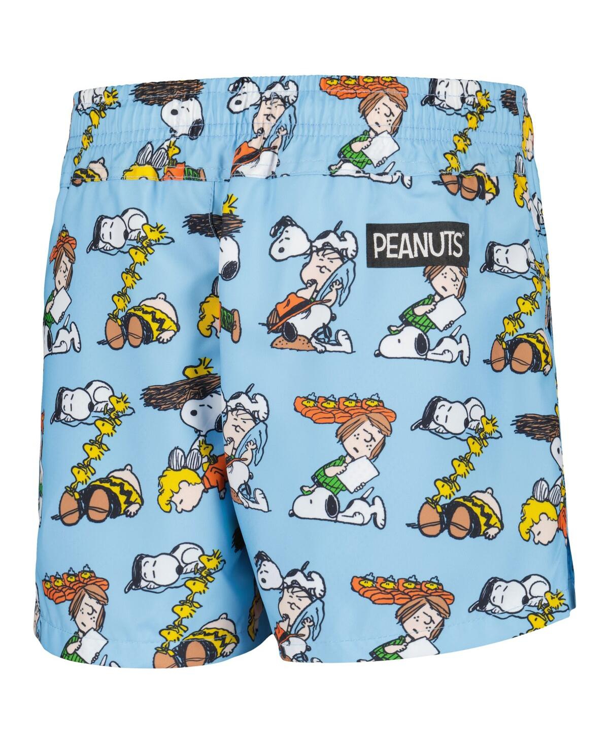 Shop Freeze Max Big Boys  Blue Peanuts Snoopy Sleep Shorts