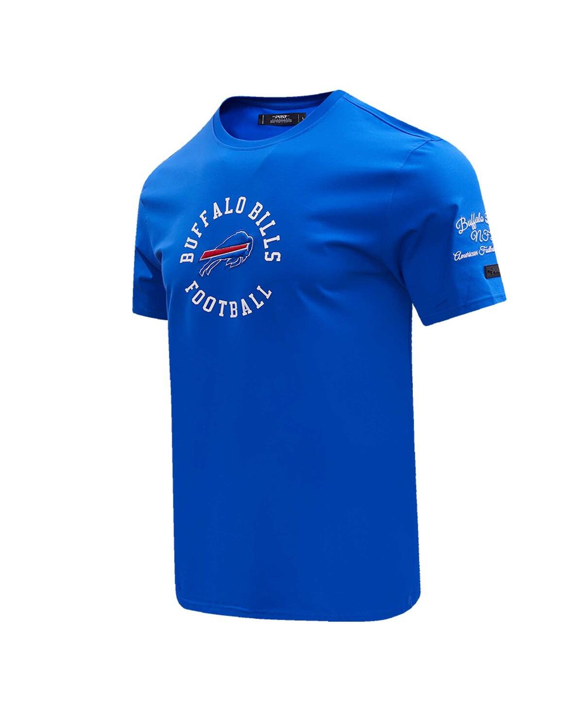 Shop Pro Standard Men's  Royal Buffalo Bills Hybrid T-shirt