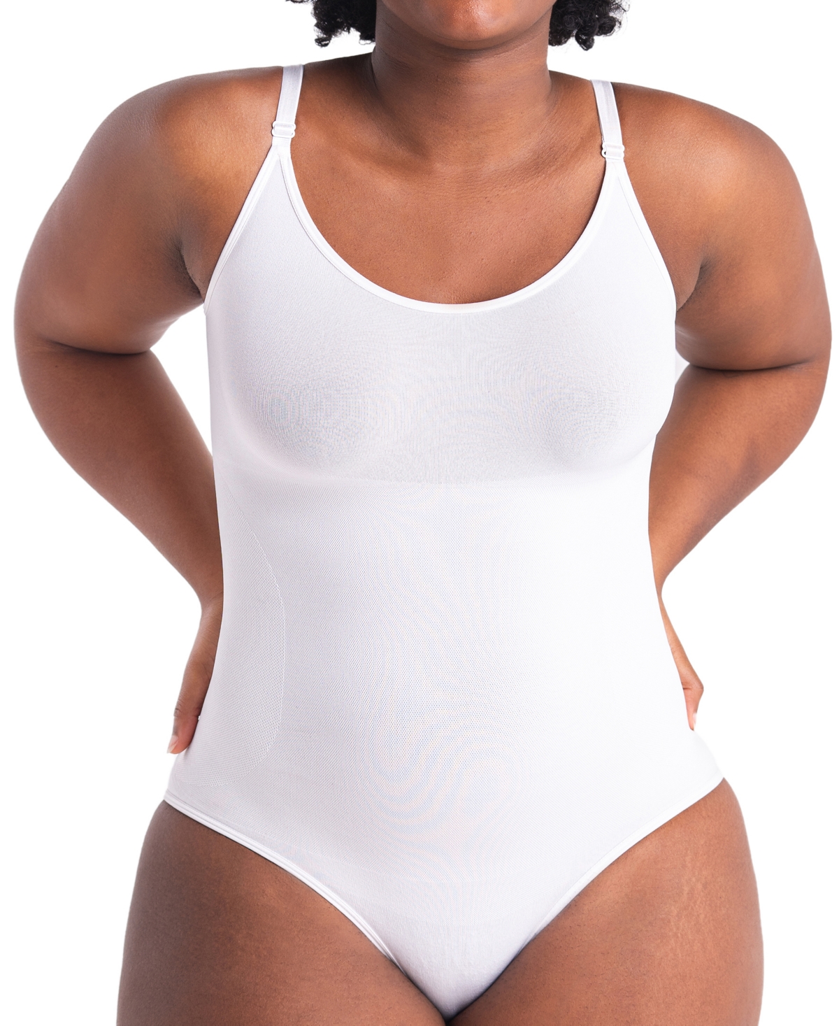 Women's All Day Every Day Scoop Neck Bodysuit 95001 - White