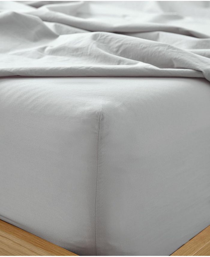Pact Cotton CoolAir Percale Fitted Sheet Full Macy's